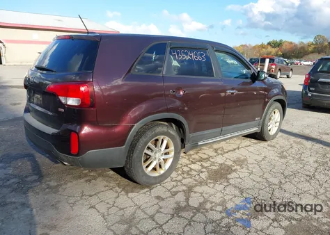 2014 Kia Sorento Lx z USA, uszkodzony, nr VIN 5XYKTDA62EG430561